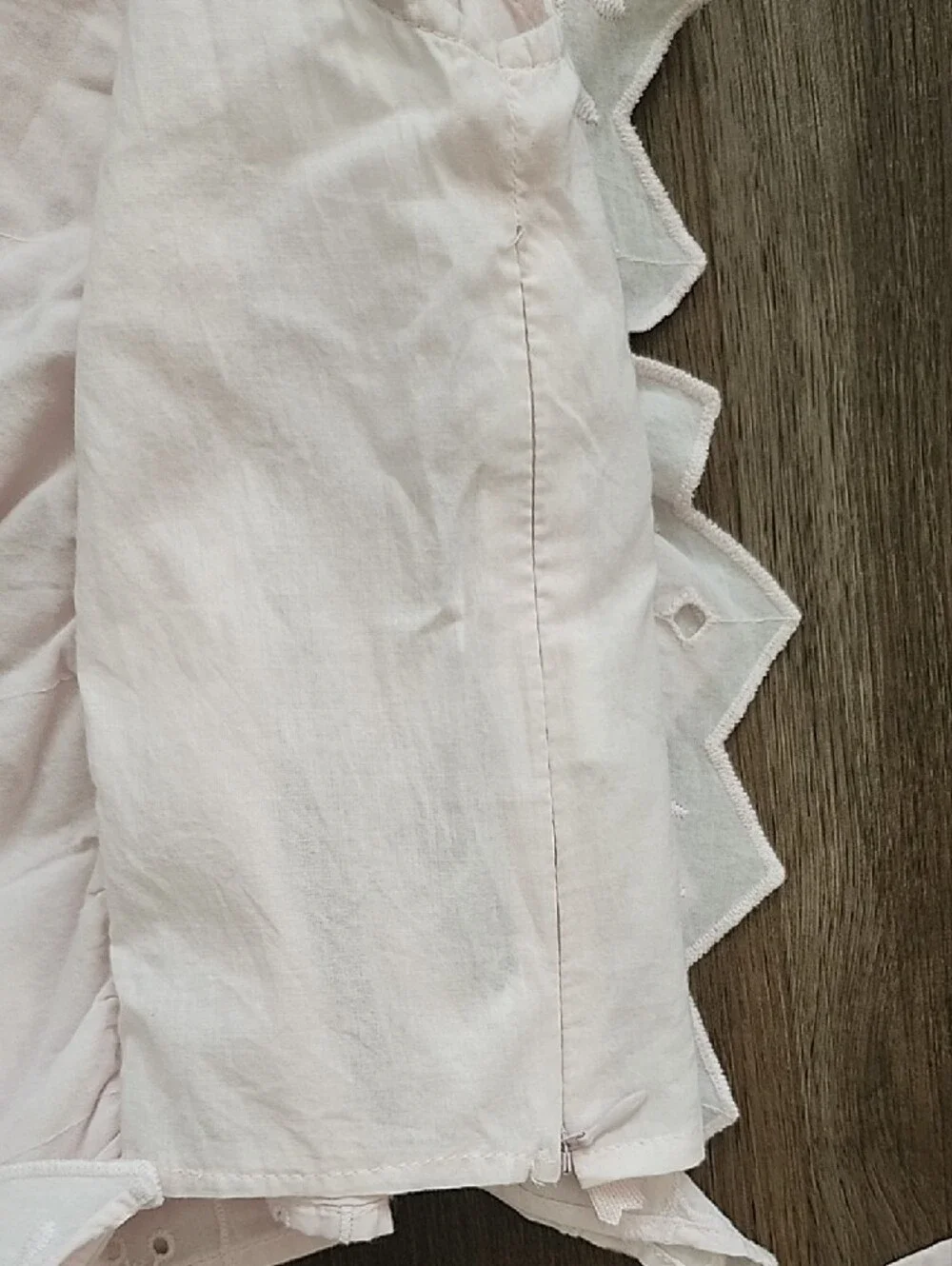Zara Girls Pink Eyelet Matching Set